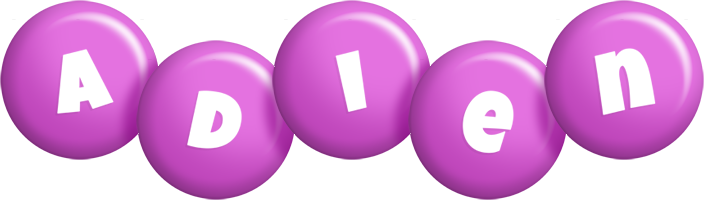 Adien candy-purple logo