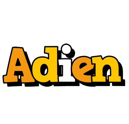 Adien cartoon logo