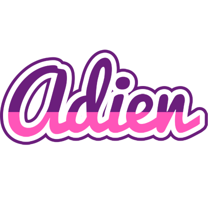 Adien cheerful logo