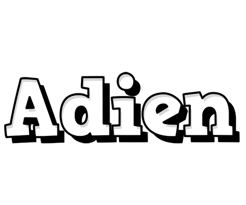Adien snowing logo