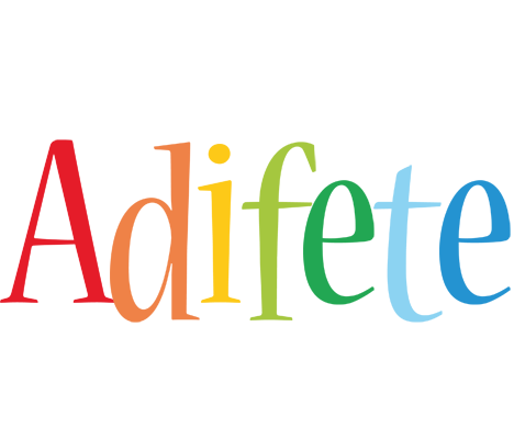 Adifete birthday logo