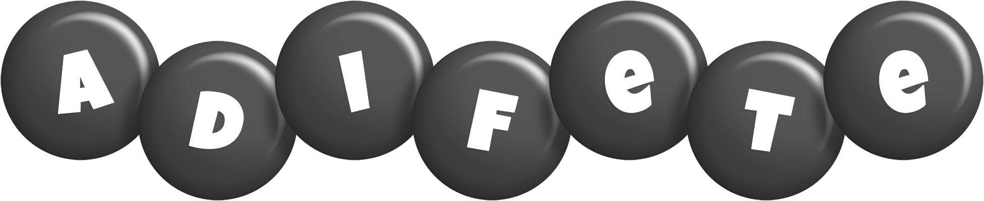 Adifete candy-black logo