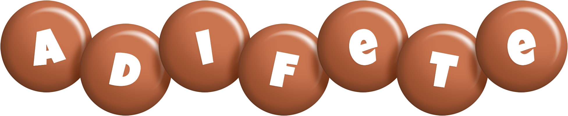 Adifete candy-brown logo