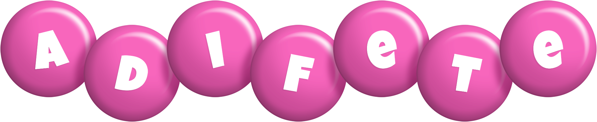 Adifete candy-pink logo