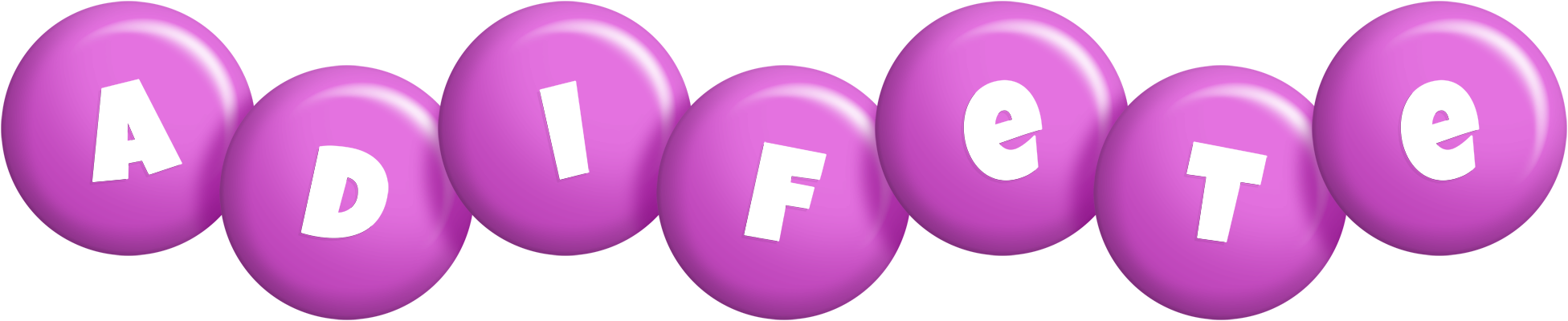 Adifete candy-purple logo