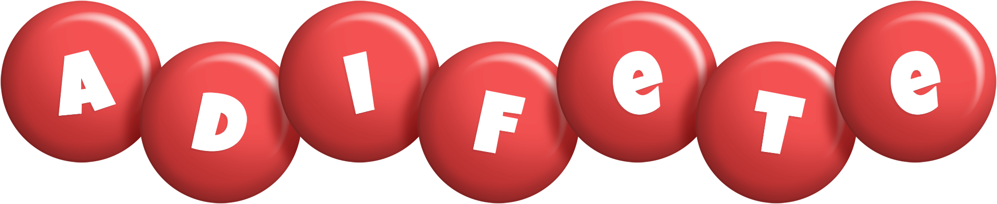 Adifete candy-red logo