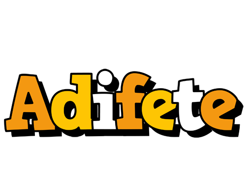 Adifete cartoon logo