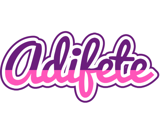 Adifete cheerful logo