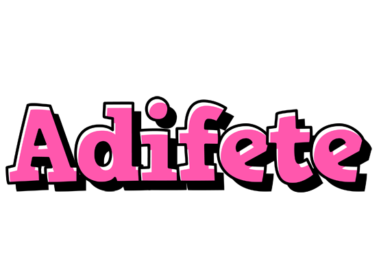 Adifete girlish logo