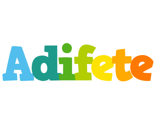 Adifete rainbows logo