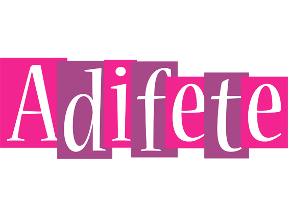 Adifete whine logo