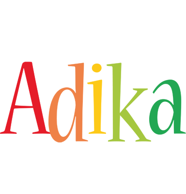 Adika birthday logo