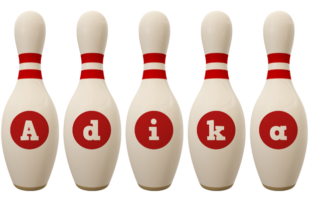 Adika bowling-pin logo