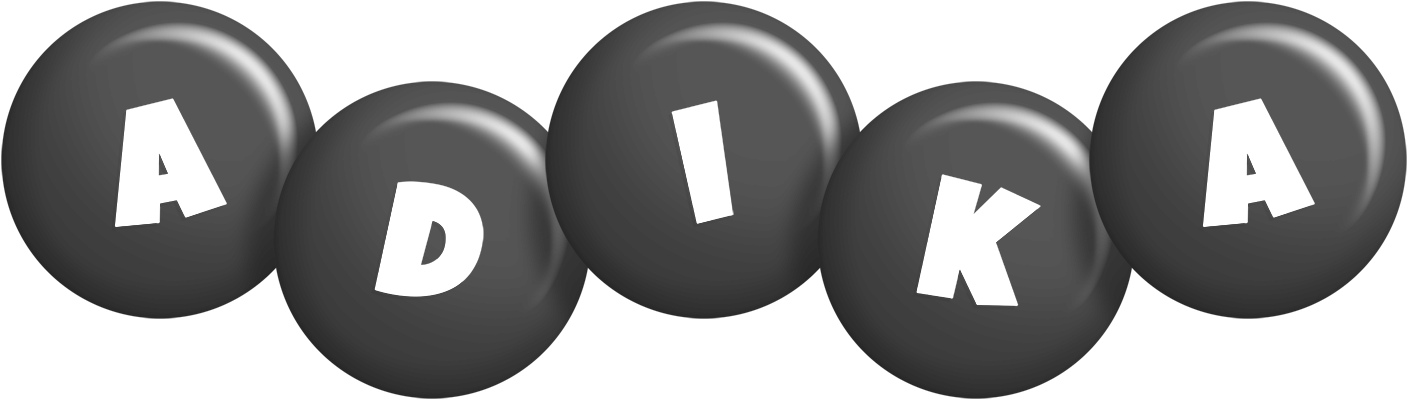 Adika candy-black logo