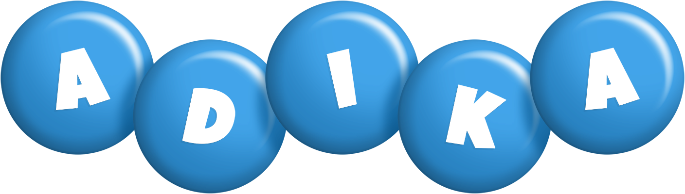 Adika candy-blue logo