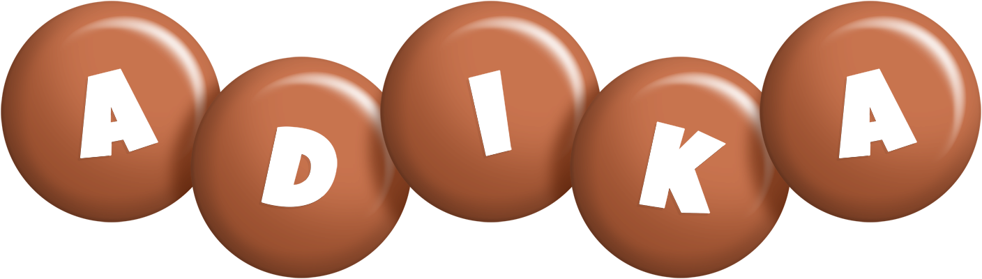 Adika candy-brown logo