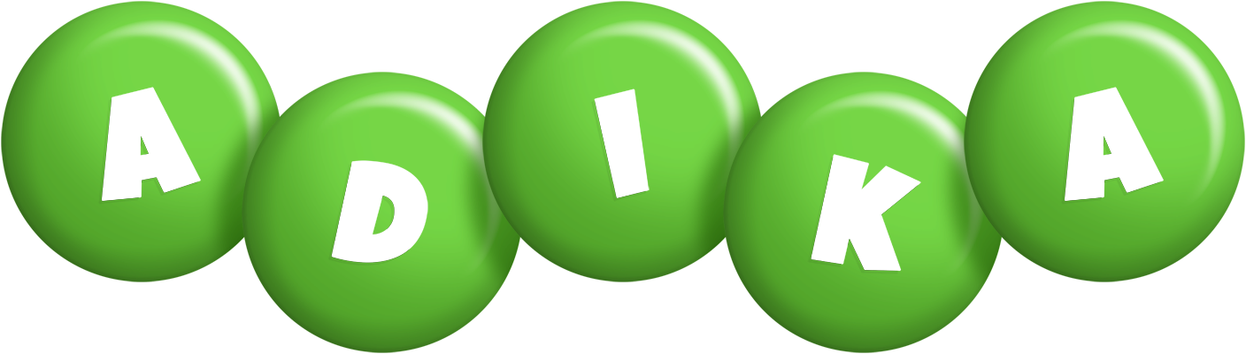 Adika candy-green logo