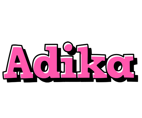 Adika girlish logo