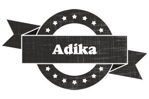 Adika grunge logo