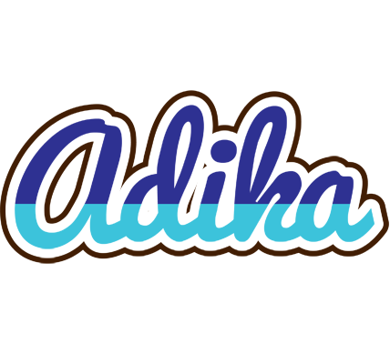 Adika raining logo