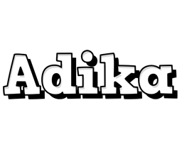 Adika snowing logo