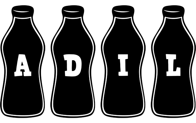 Adil bottle logo
