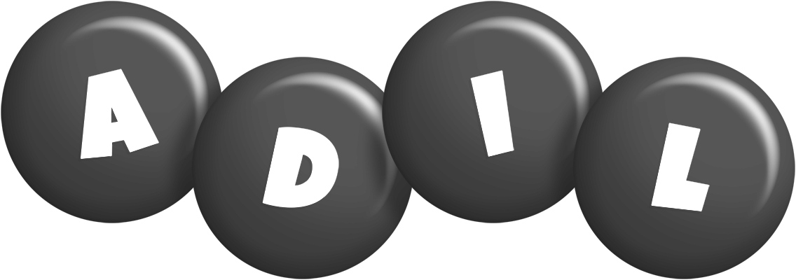Adil candy-black logo