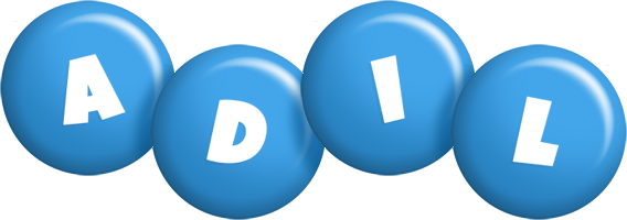 Adil candy-blue logo