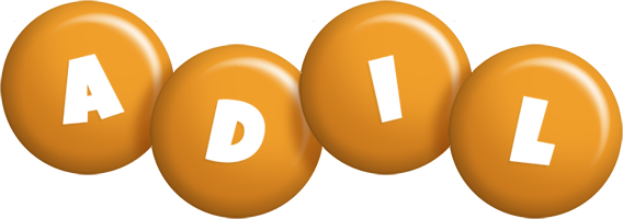 Adil candy-orange logo