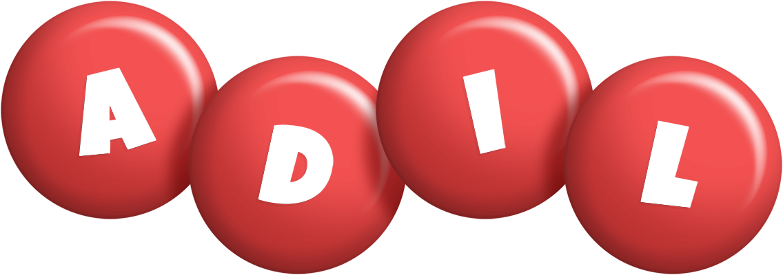 Adil candy-red logo