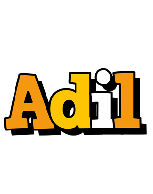 Adil cartoon logo