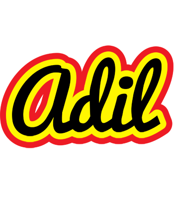 Adil flaming logo