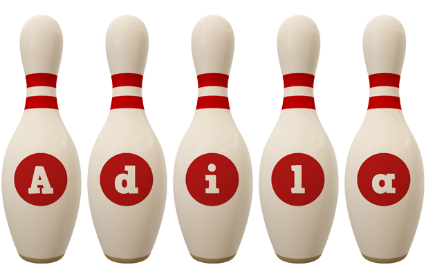 Adila bowling-pin logo
