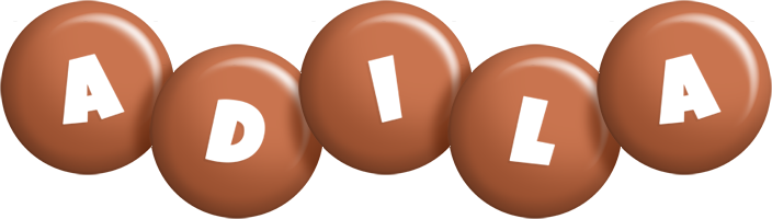 Adila candy-brown logo