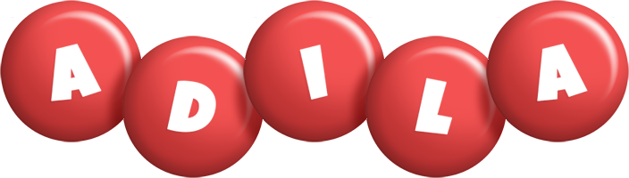 Adila candy-red logo