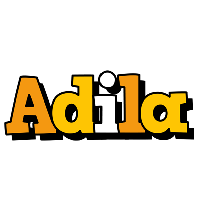 Adila cartoon logo