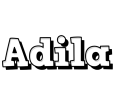 Adila snowing logo