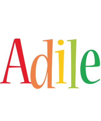 Adile birthday logo