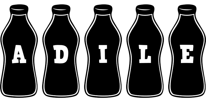 Adile bottle logo