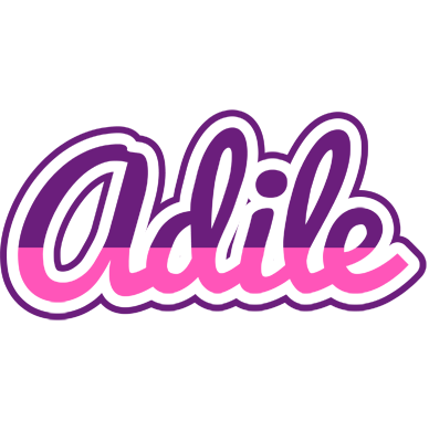 Adile cheerful logo