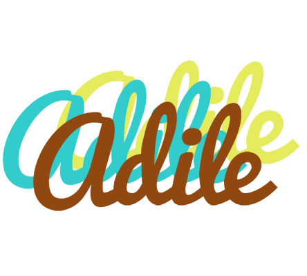 Adile cupcake logo