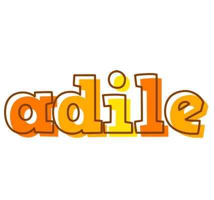 Adile desert logo