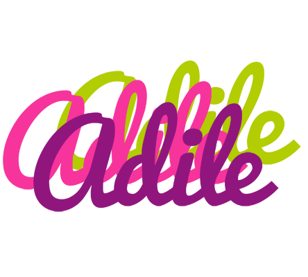 Adile flowers logo
