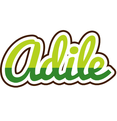 Adile golfing logo
