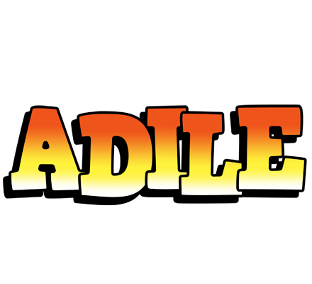 Adile sunset logo