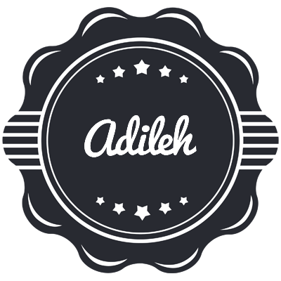 Adileh badge logo