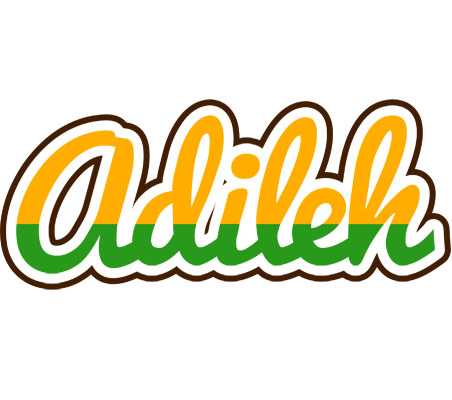 Adileh banana logo