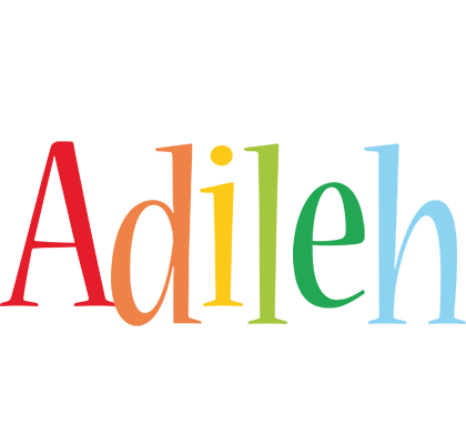 Adileh birthday logo