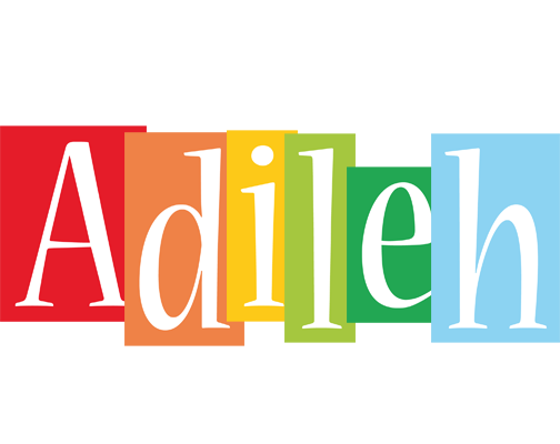 Adileh colors logo