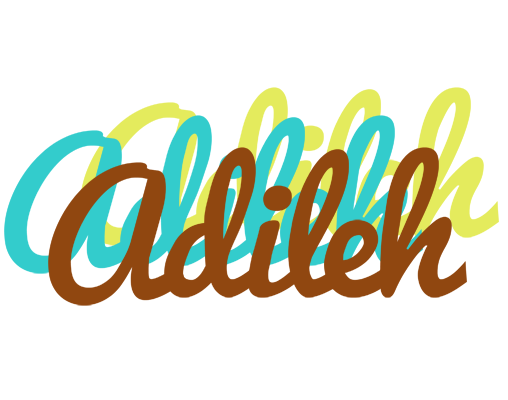 Adileh cupcake logo